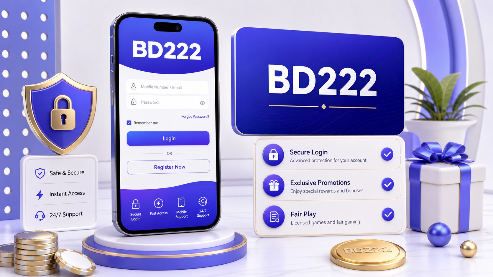 BD222 লগইন ও অ্যাপ ব্যবহার: নিরাপদ অ্যাক্সেস চেকলিস্ট